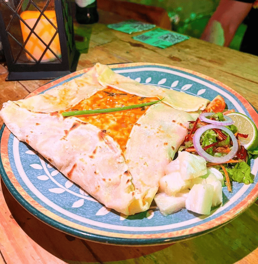 Crepe de Camarão