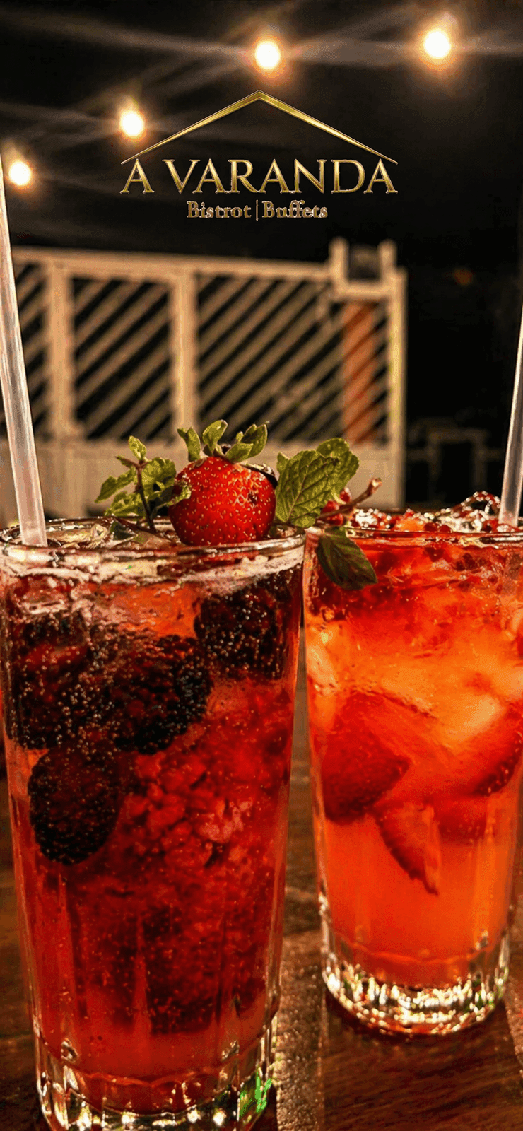 Mojito de Frutas Vermelhas